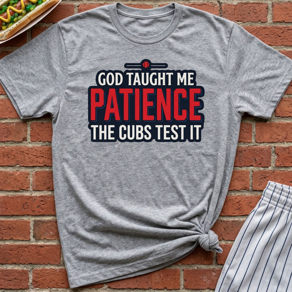 Cubs Test My Patience Tee