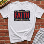 Family Passed Down Faith & Cubs Tee