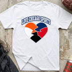 Love Chicago Sports Heart Tee