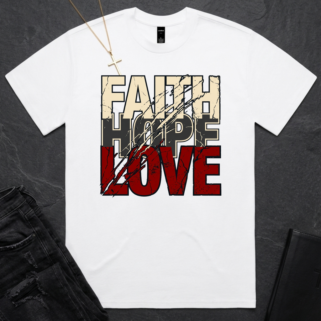 Faith, Hope & Love BoxTee