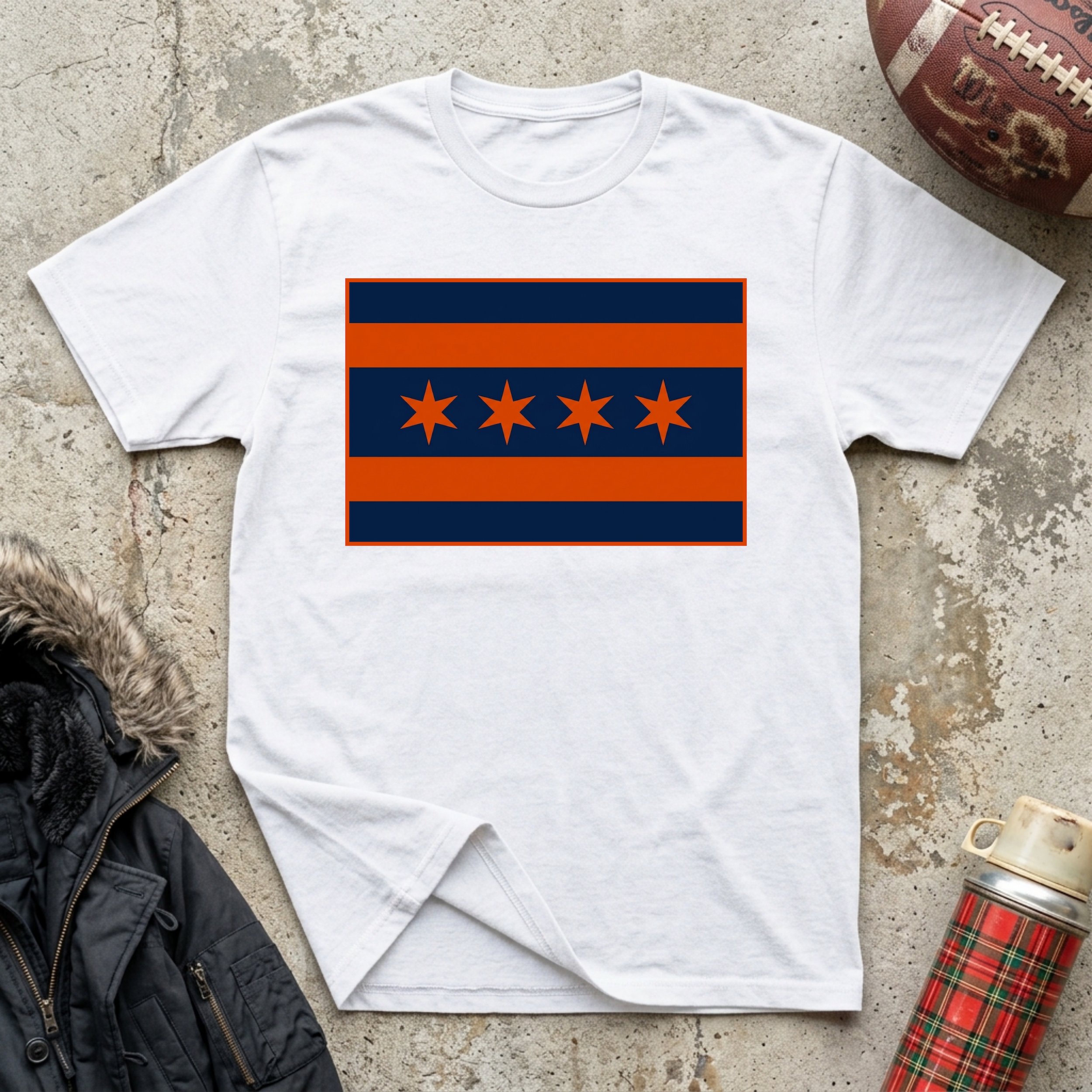 Chicago Monsters Flag Tee
