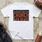 Sundays For Church & Bears Tee