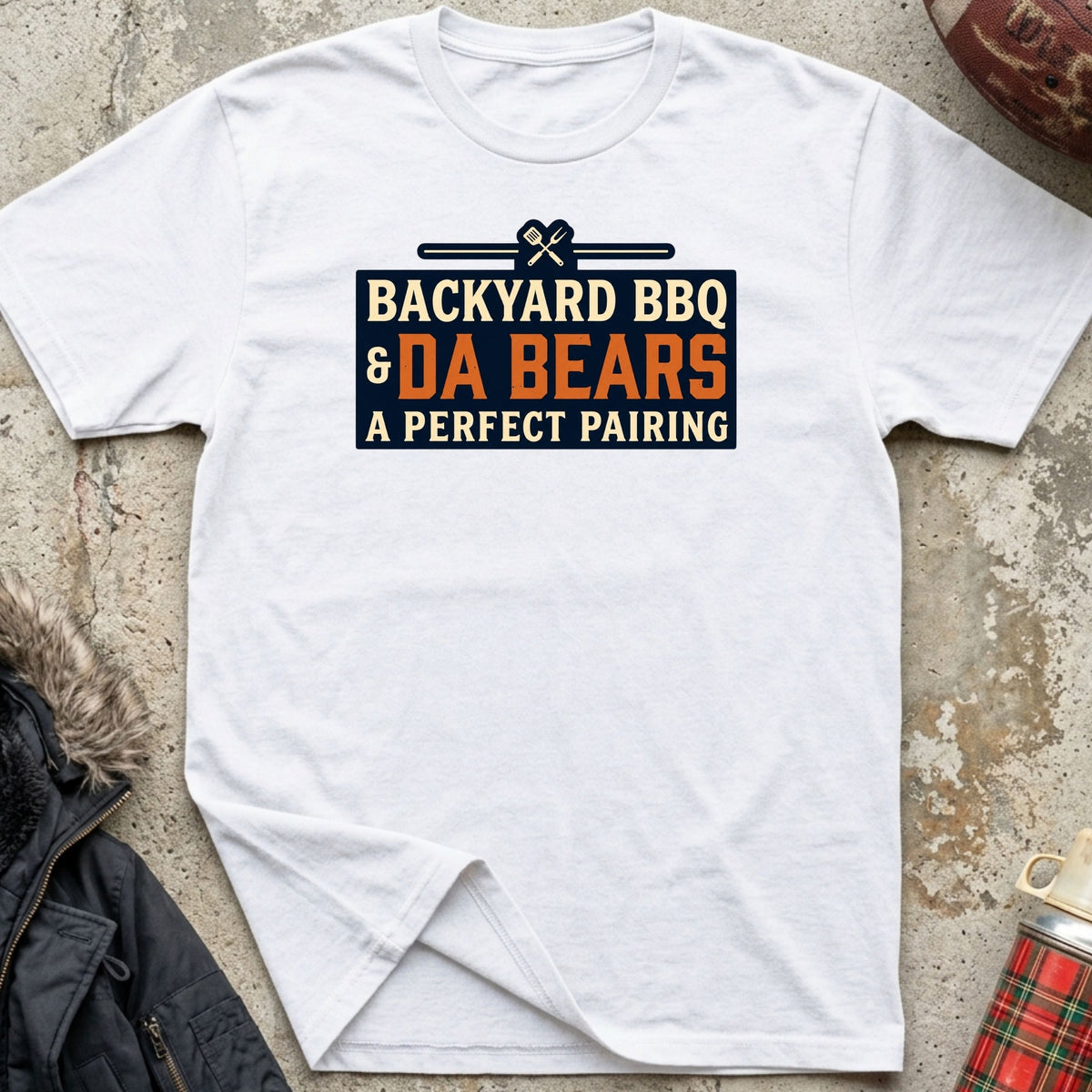 Backyard BBQ & Da Bears Tee
