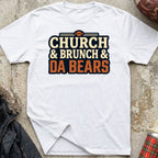Church & Brunch & Da Bears Tee