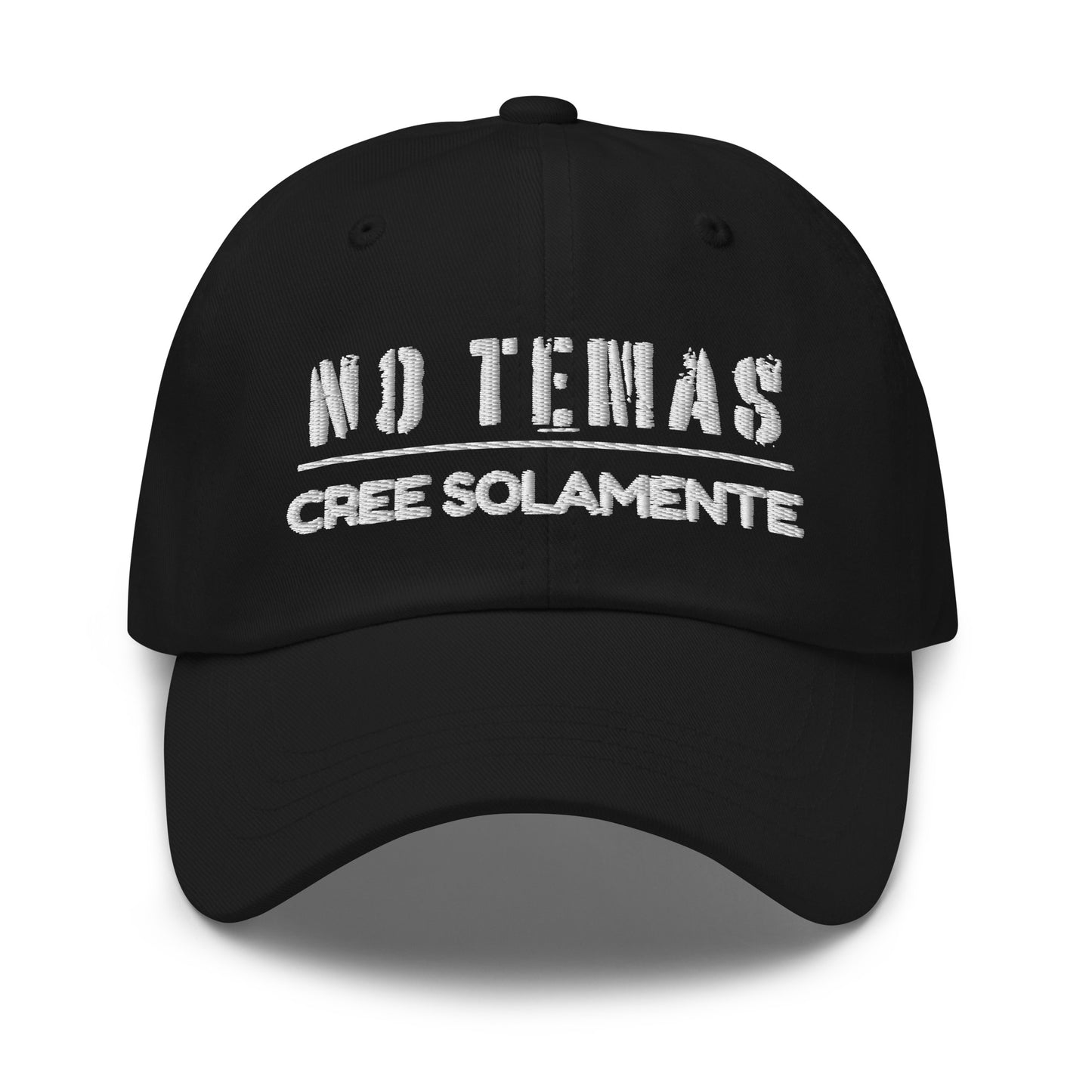 'No Temas' Embroidered Dad hat