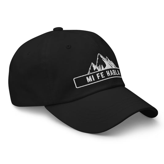 'Mi Fe Habla' Embroidered Dad Hat