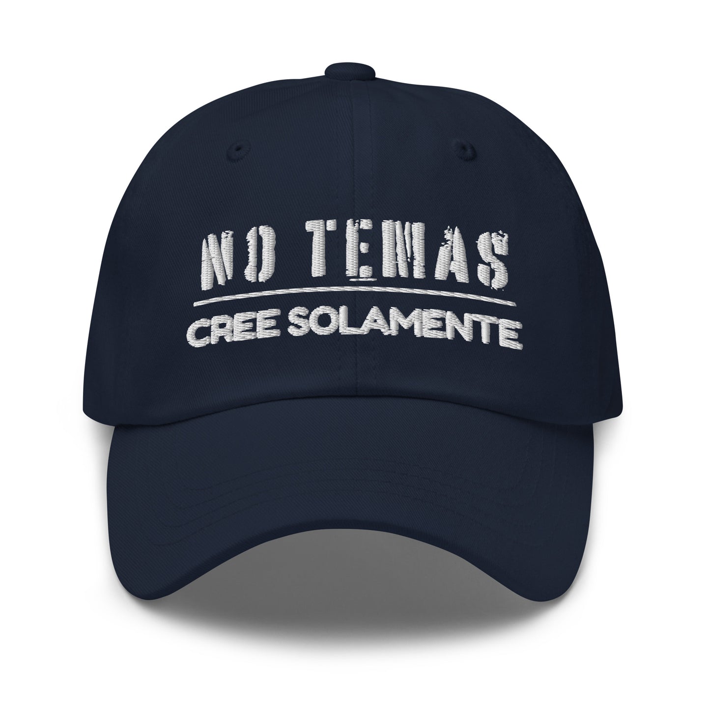 'No Temas' Embroidered Dad hat