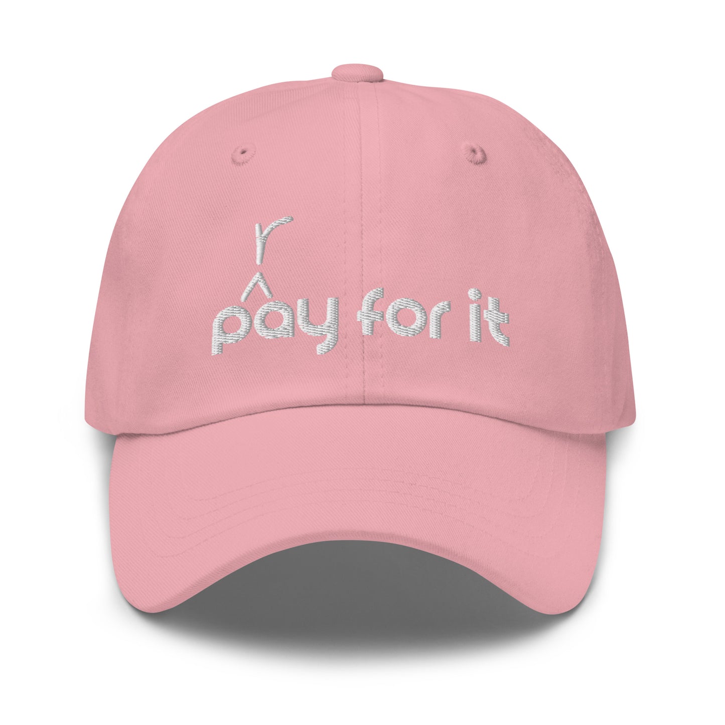 'P(r)ay For It' Embroidered Dad Hat