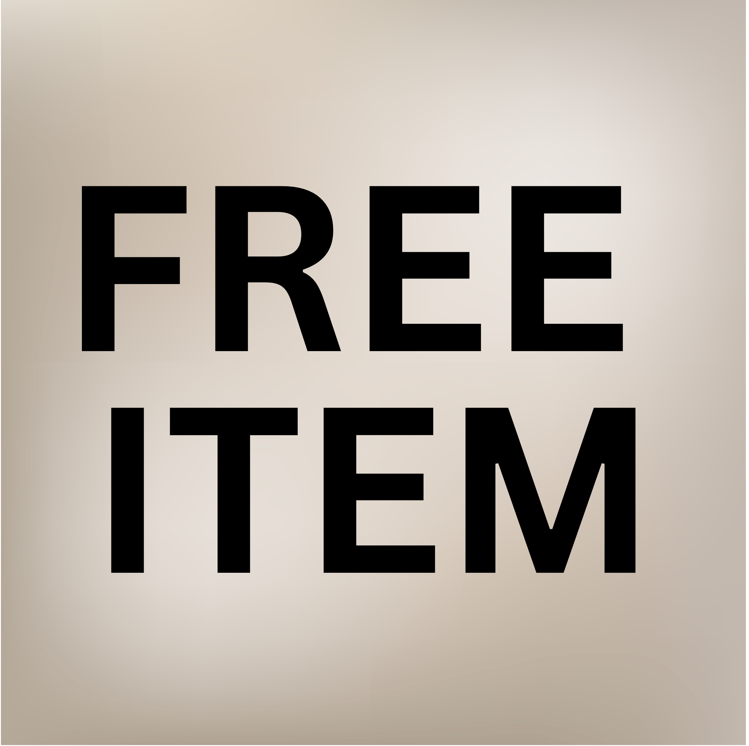 FREE ITEM $80+ ORDER